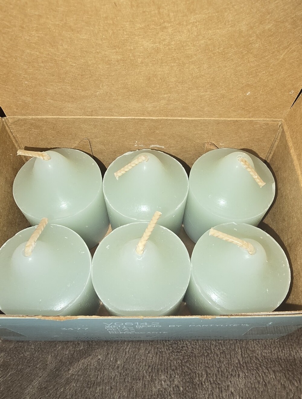 PartyLite V06142 Relax Votive Candles (Set Of 6)